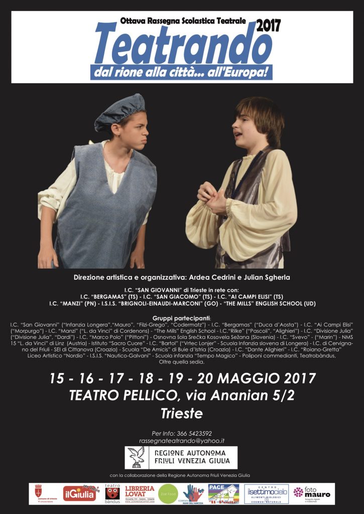 Rassegna teatrale Teatrando - Il Teatro delle scuole di Trieste