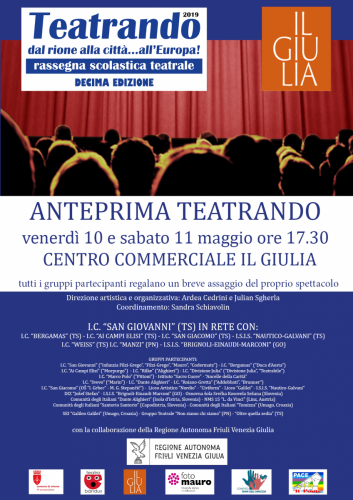 A3 LOCANDINA ANTEPRIMA TEATRANDO 2019 7 maggio